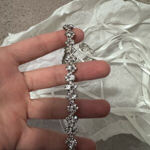 Elegant Silver Crystal Belts - Wedding/Dresses